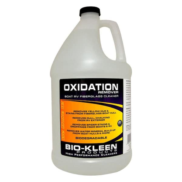 Fiberglass boat oxidation removal products