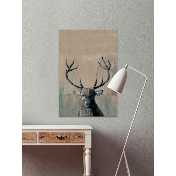 Unbranded 60 in. H x 40 in. W "What up Buck" by Julia Posokhova Canvas Wall Art