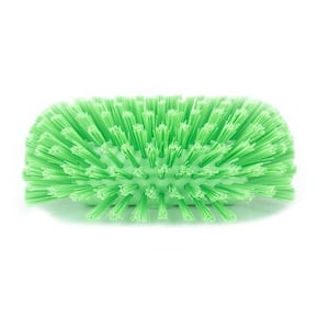 Sparta 5.5 in. x 9.5 in. Lime Polypropylene Kettle Brush (2-Pack)