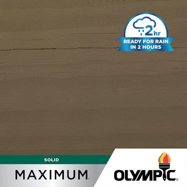 Olympic Maximum 5 gal. SC-1036 Granite Solid Color Exterior Stain and Sealer in One