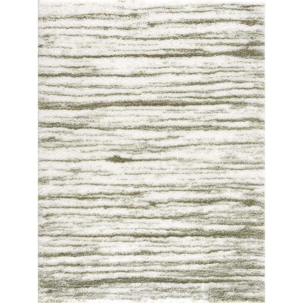 HAUTELOOM Lucus Green 8 ft. x 10 ft. Area Rug HVL6213-71010 - The