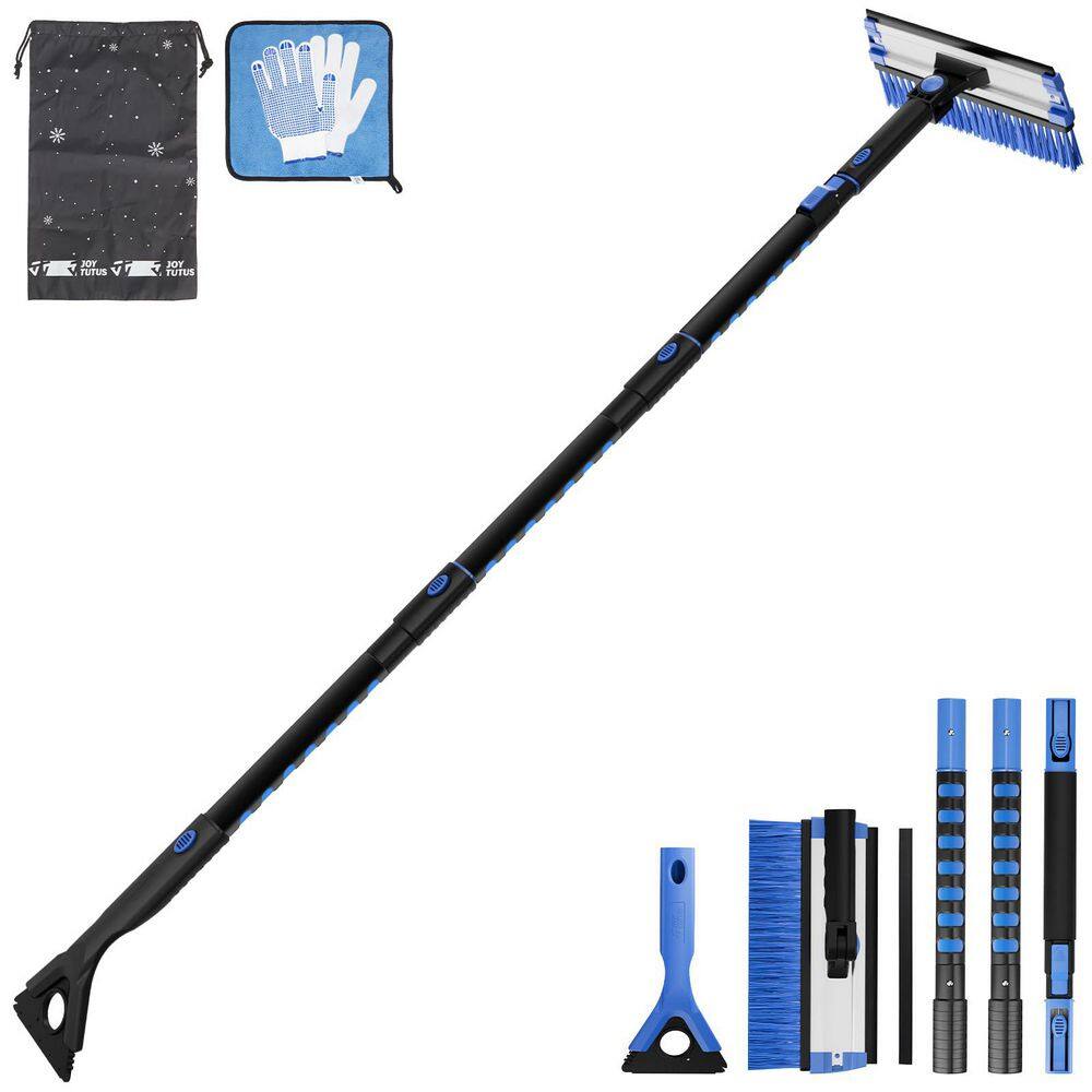 61.3 in. Extendable Snow Brush with 270° Rotating Head and Ice Scraper for Cars, Trucks, SUVs price history on PriceWatchPro