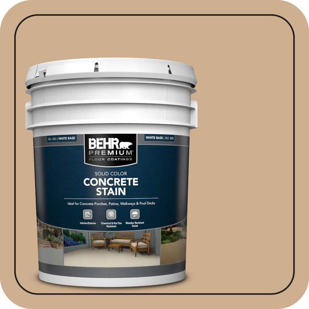 Behr Gathering Rotation BEHR PREMIUM 5 gal. #PFC-24 Gathering Place Solid Color Flat Interior ...