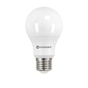 60-Watt Equivalent A19 Non-Dimmable CEC T20 Medium Base LED Light Bulb Soft White (8-Pack)