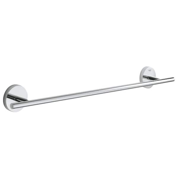 BauCosmopolitan 17 in. Towel Bar in StarLight Chrome