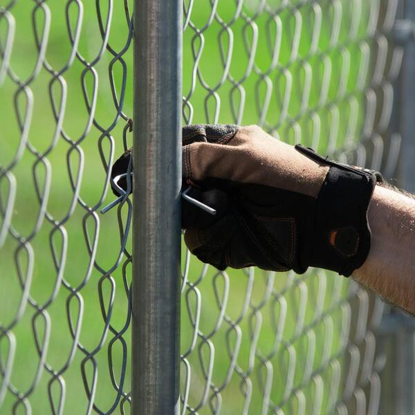 YARDGARD SpeedyTie Chain Link Fence Line Post Galvanized Steel Tie Wires 1-5/8