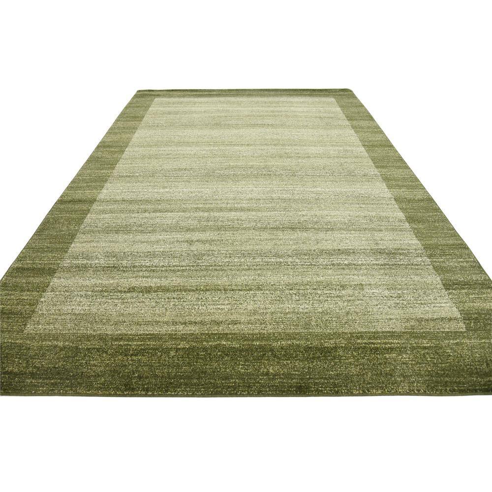 Light Green Rectangular Synthetic Washable Area Rug