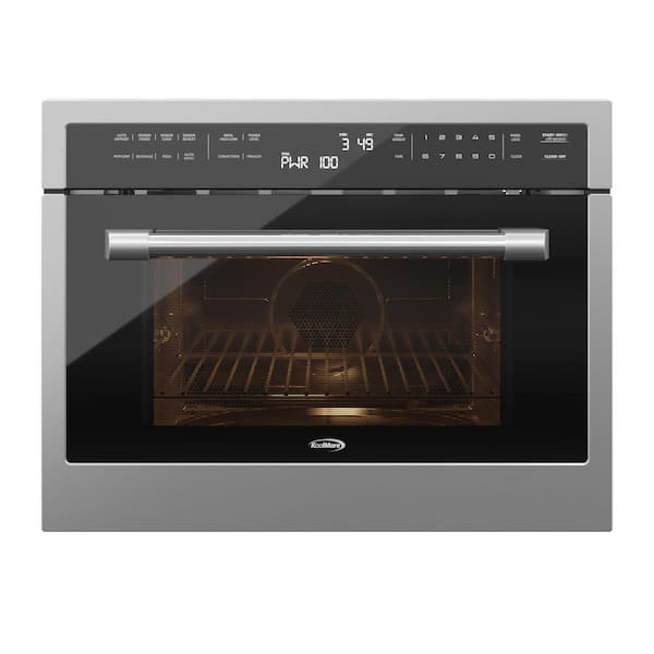 oppervlakte zwaan Inzet Koolmore 24 in. 1.6 cu. ft. Compact Wall Oven with Built-In Microwave in  Stainless-Steel KM-CWO24-SS - The Home Depot