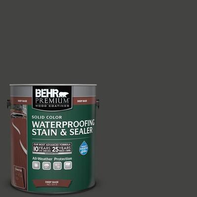 1 Gal. #SC-102 Slate Solid Color Waterproofing Exterior Wood Stain