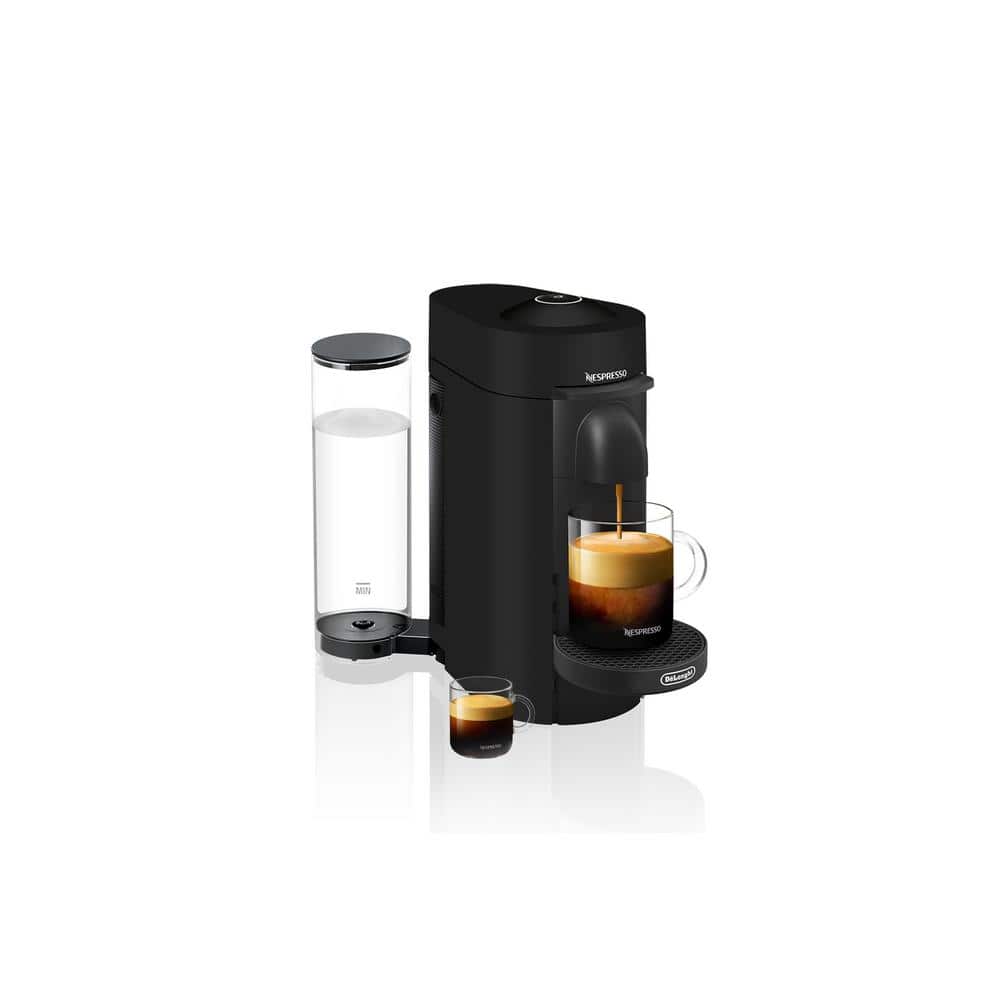Nespresso VertuoPlus Deluxe Black Matte Coffee and Espresso Machine