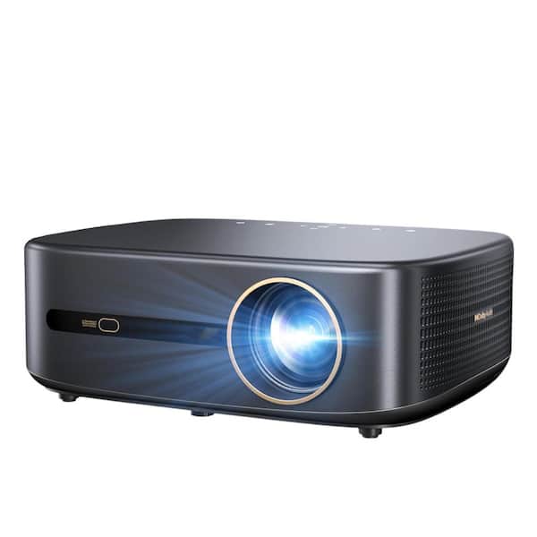 Vrbgify 1920 x 1080 4K 1080P Smart Projector with 1000 Lumens, WIFI, HDMI, Bluetooth, Speakers,Netflix Certified and DoIby Audio