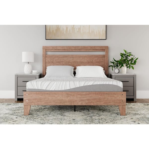Signature DESIGN BY ASHLEY 8 in. Memory Foam King Firm Memory Foam 8 in. Bed-in-a-Box Mattress