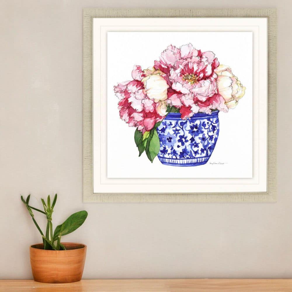 1-Piece Framed Graphic Print Plants and Flowers 32.00 in. x 32.00 in. price history on PriceWatchPro