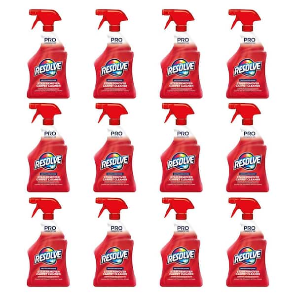 32 oz. Professional Carpet Cleaner and Stain Remover Spray (12-Pack)