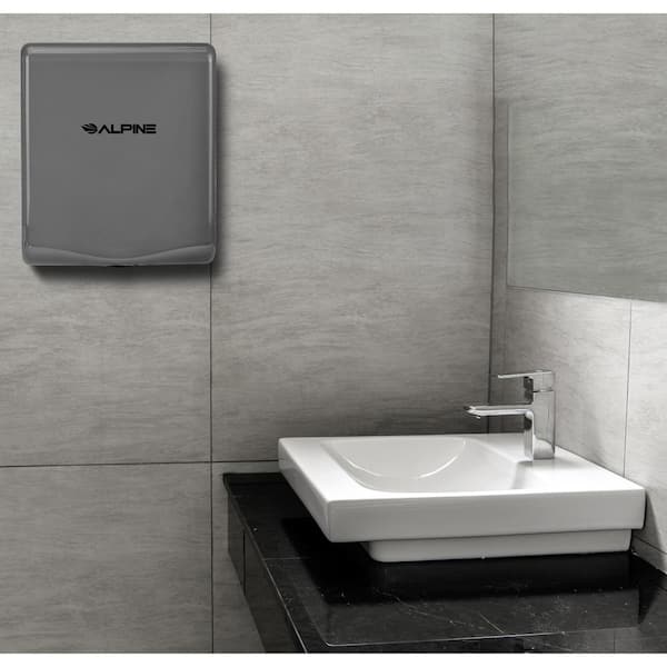 Willow Commercial Grey High Speed Automatic Electric Hand Dryer (2-Pack)