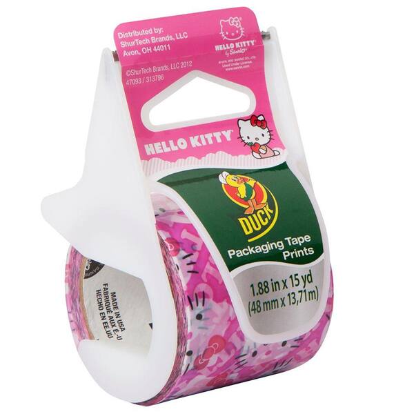 Duck 1.88 in. x 15 yds. Hello Kitty Packaging Tape