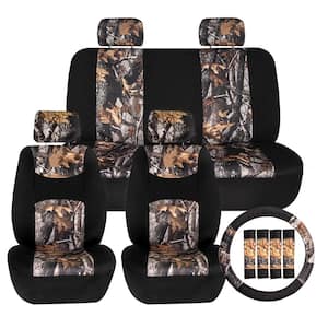 Buck59 47 in. x 1 in. x 23 in. Hunting Inspired Print Trim Seat Covers - Combo Full Set