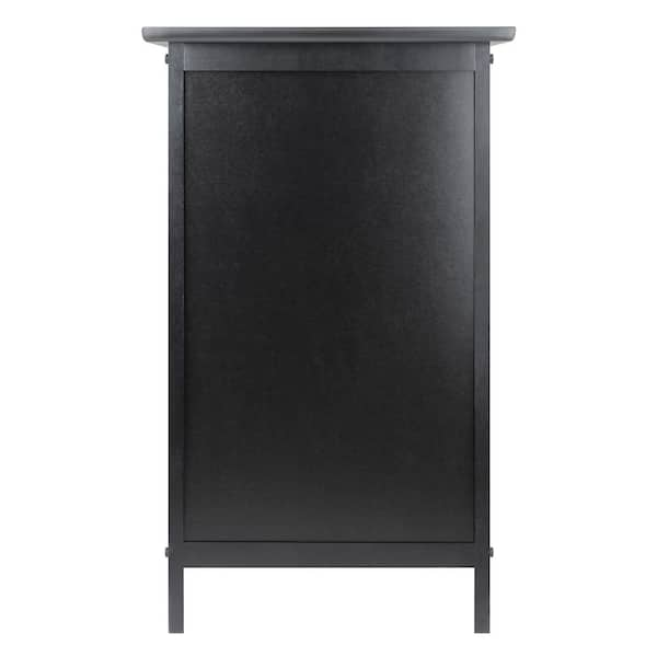 henry accent table black