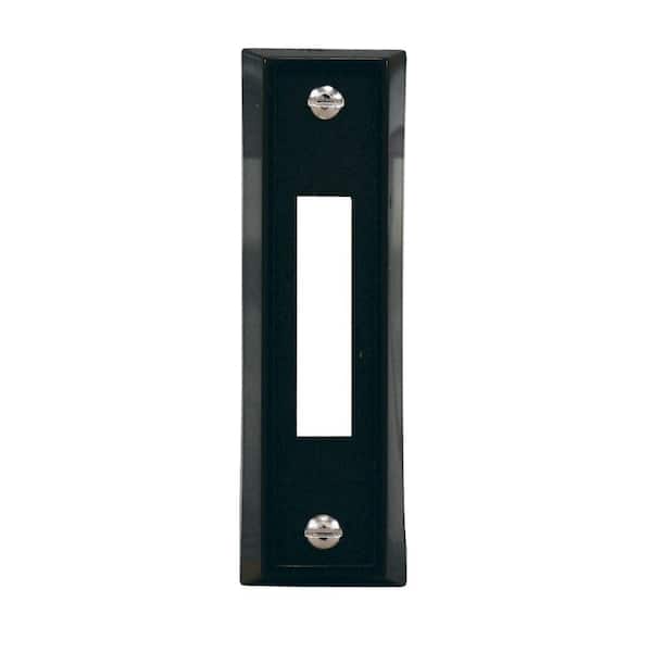 Defiant Wired Doorbell Push Button, Black