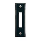 Wired Door Bell Push Button, Black