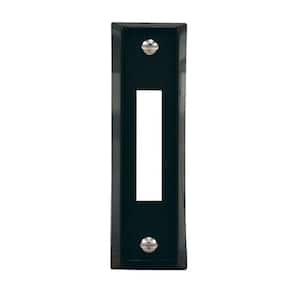 Wired Door Bell Push Button, Black