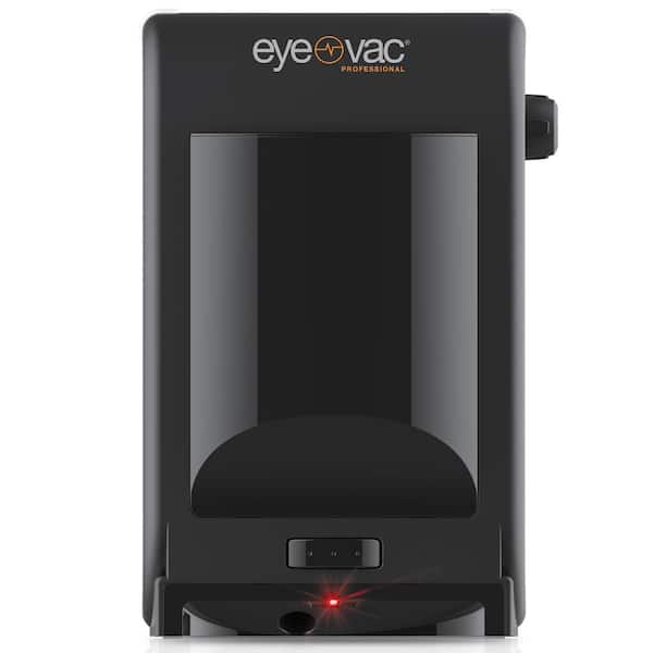 EyeVac Pro Touchless Electric Stationary Robotic Vacuum Cleaner Hard Floor Debris, Black