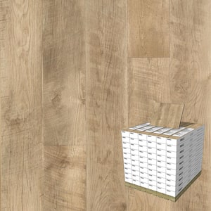 Outlast+ Southport Oak 12 mm T x 6.1 in. W Waterproof Laminate Wood Flooring (967.2 sqft/pallet)
