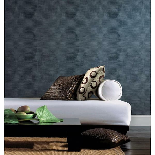 Nikki Chu Blue Sahara Peel and Stick Wallpaper (Covers 30.75 sq. ft.)