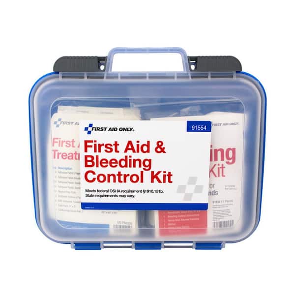 Mobile Bleeding Control Kit and First Aid Kit, 103-Pieces