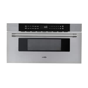 30 in. Microwave Drawer with 1.2 cu. ft. Capacity in Stainless-Steel
