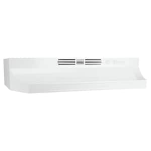 RL6200 Series 30 in. Ductless Under Cabinet Range Hood with Light in White