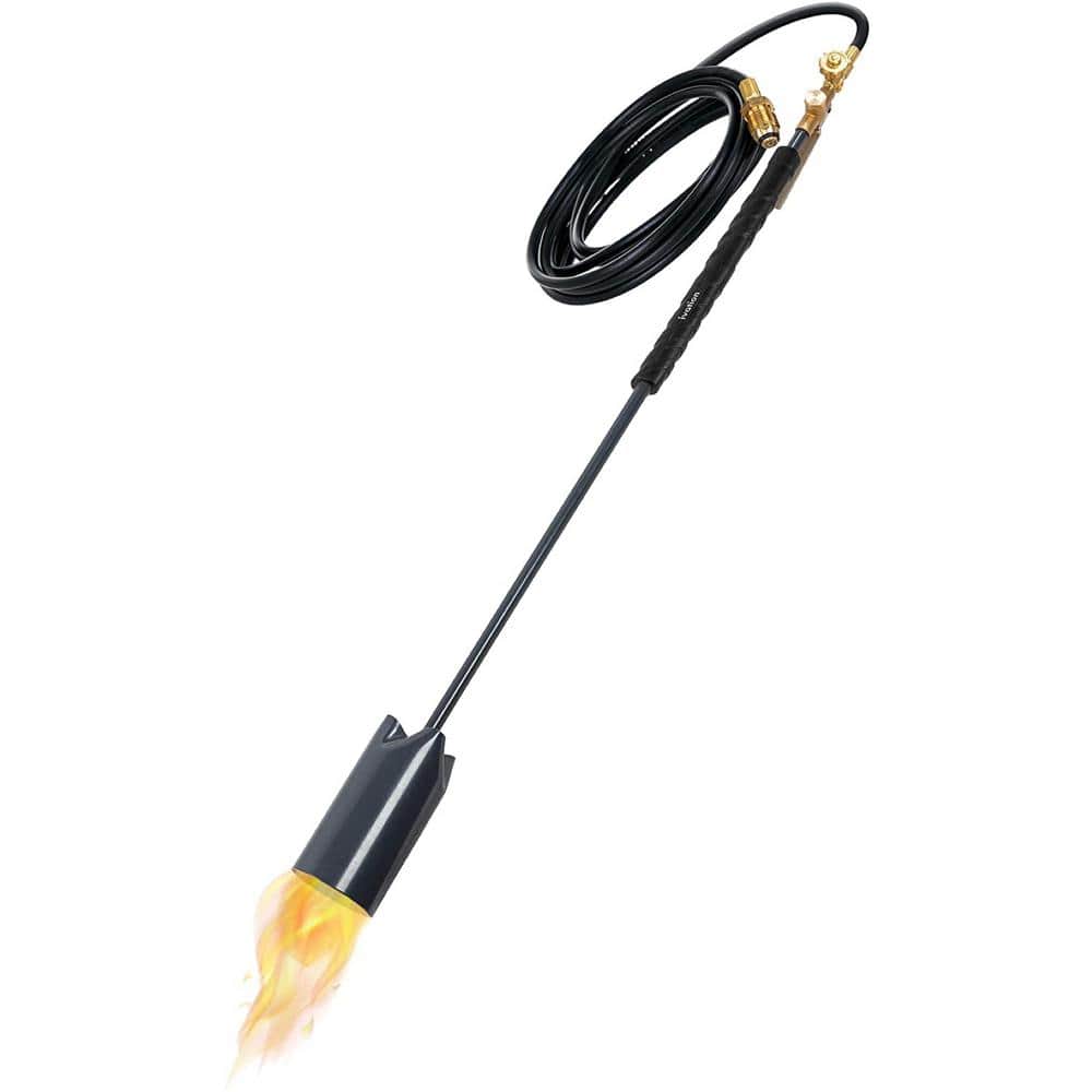 Roofing Adjustable Flame Control Outdoor Torch For Snow Melting Ivation 320,000 BTU Propane Torch Roads & More 12’ Hose 