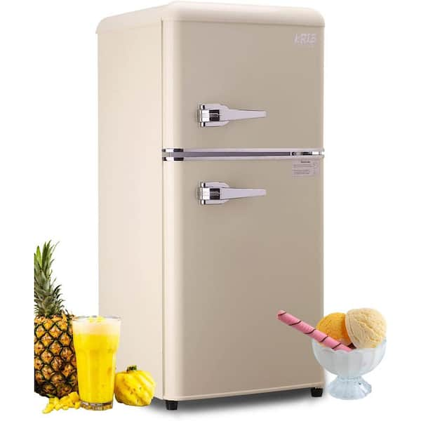 3.5 Cu.Ft Compact Refrigerator Mini Fridge with Freezer,7 Level