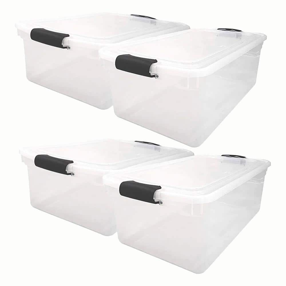 1pc Scrapbook Storage Box, Dustproof Accessory Storage Container