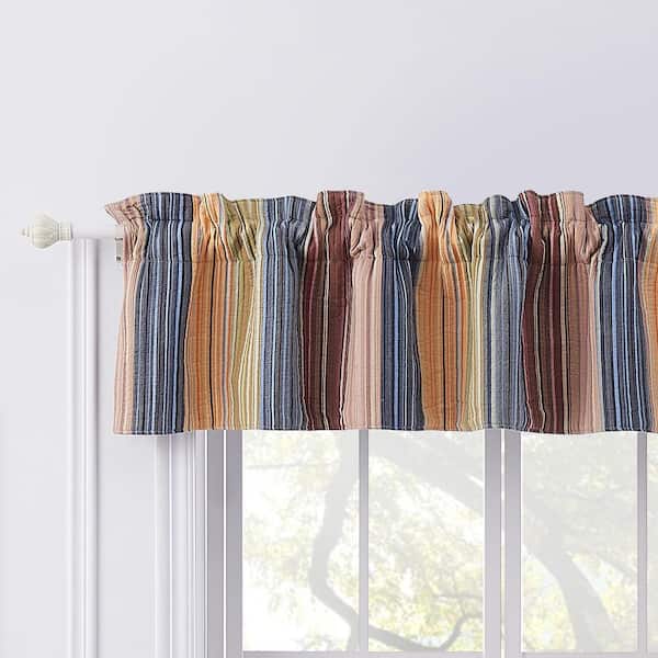 Unbranded Katy 16 in. L Cotton Valance in Multi