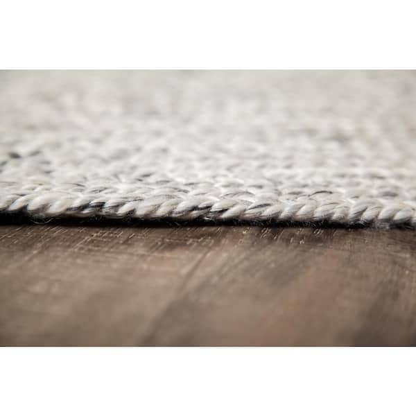 Cosmos Gray 6 ft. Round Area Rug