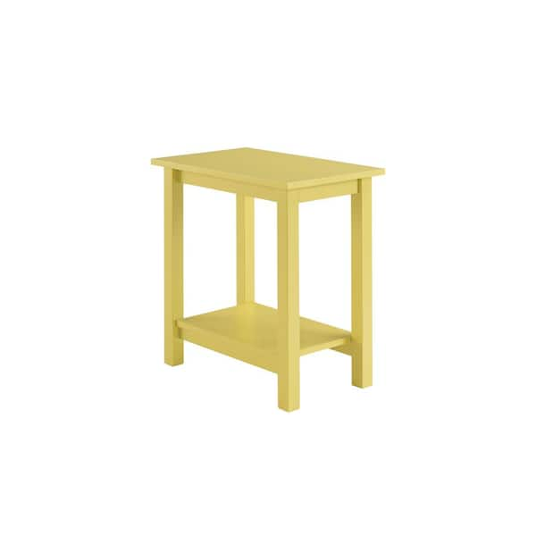 Boraam Landry Yellow Side Table