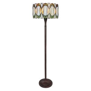 58 in Tiffany Style Contemporary Drum Floor Lamp