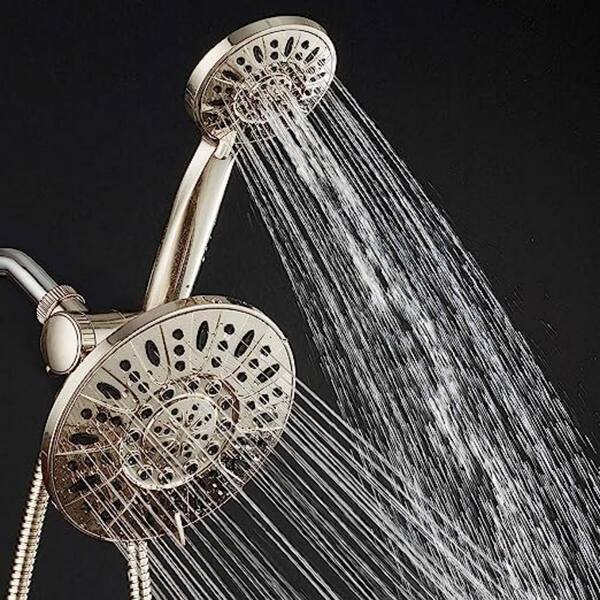 High Pressure 3-Way Rainfall Combo 6-Spray Wall Mount Handheld