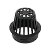 NDS 4 in. Plastic Round Atrium Drainage Grate in Black 78 - The Home Depot