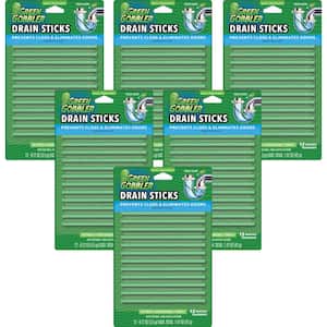 Bio-Flow Drain Cleaning and Deodorizing Sticks (6 pack 12 per pack)