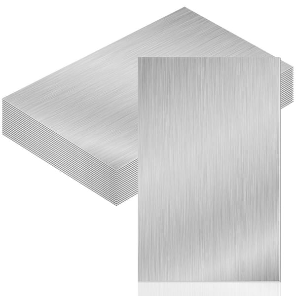 5 in. x 7 in. Weatherproofing Aluminum Roof Flashing Sheet around Chimneys or Skylights Silver (20-Pack)