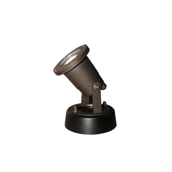 Eurofase 6-Watt Bronze Outdoor Integrated LED Landscape Well Light