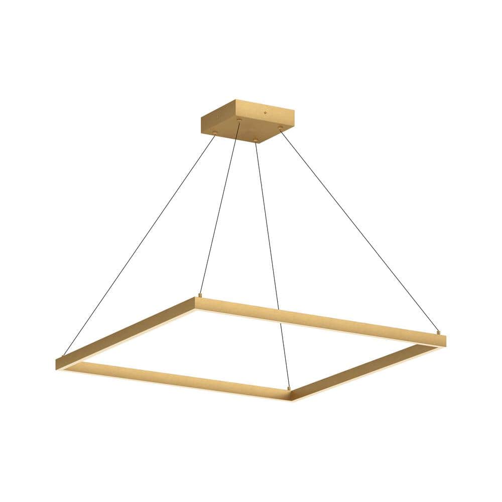 Kuzco Lighting PD88136 BG LED Pendant Piazza Brushed Gold