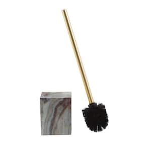 Square Toilet Brush and Holder in Agate