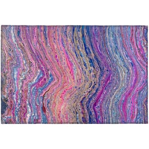 Copeland Passion 1 ft. 8 in. x 2 ft. 6 in. Abstract Accent Rug
