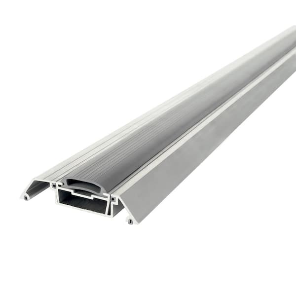 Adjustable 3-1/2 in. x 43-1/2 in. Aluminum Threshold with Vinyl Seal