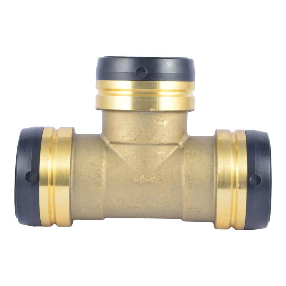 2 in. Push-to-Connect Brass Tee Fitting price history on PriceWatchPro