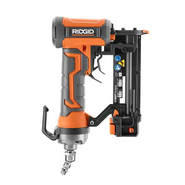 RIDGID Pneumatic 23-Gauge 1-3/8 in. Headless Pin Nailer with Dry