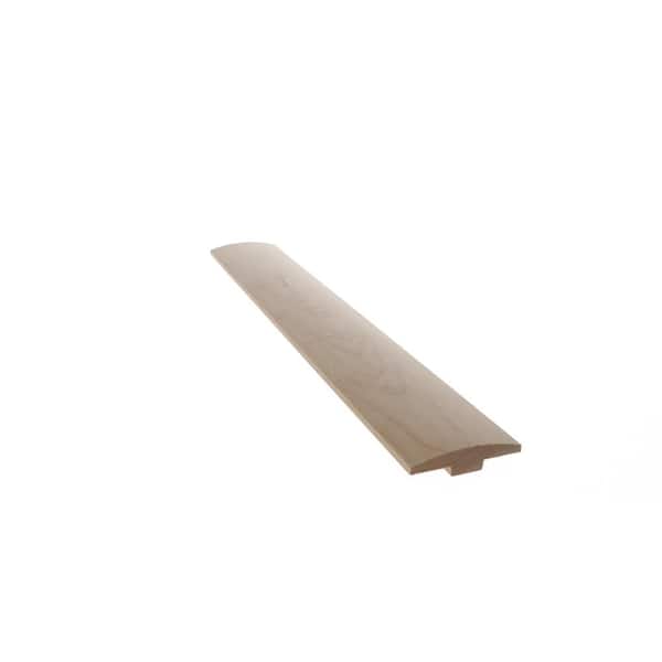 ROPPE T-Mold Alaska Oak 0.375 in. T x 2 in. W x 78 in. L Solid Matte Hardwood Trim